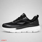 Side profile of Red Tape Classic Men's Running Sneaker showing the lightweight white sole.