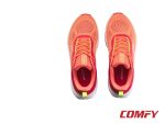 Top view of CRIVIT trainers showing laces and inner lining.