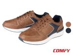 Esmara men's brown sports and leisure shoes shown with available color swatches.