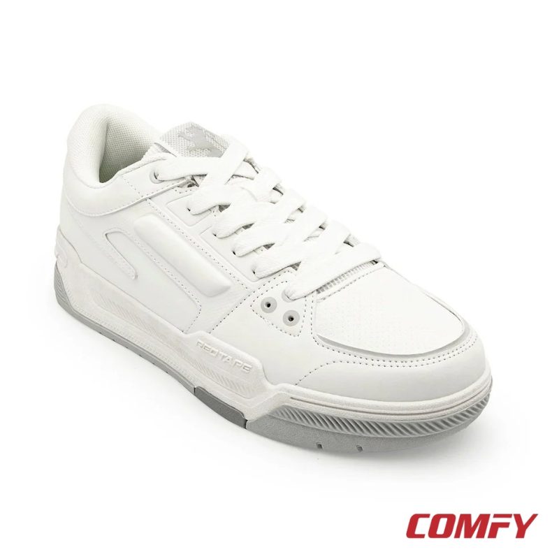 White Red Tape lifestyle sneaker shown from a three-quarter angle.