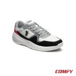 Red Tape white and red casual sneaker, stylish street style footwear for men