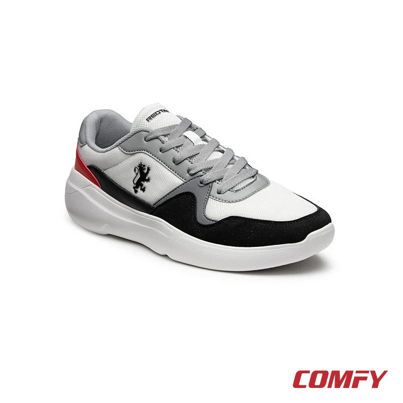Red Tape white and red casual sneaker, stylish street style footwear for men