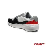 Rear view of Red Tape casual sneaker with red accent